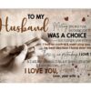 Personalized Husband Canvas
