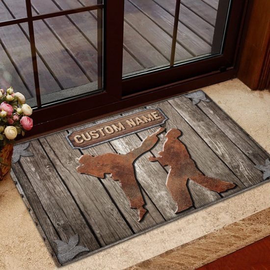 Personalized Karate Custom Name Doormat Welcome Mat