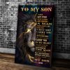 Personalized Lion Son Canvas