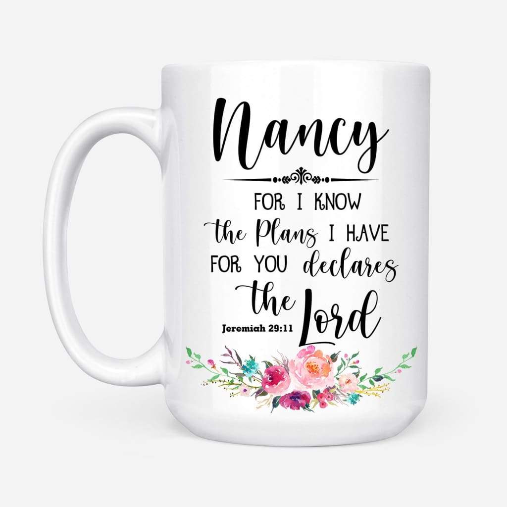 Personalized-Name-Coffee-Mug-For-I-Know-The-Plans-I-Have-For-You-Declares-The-Lord-Jeremiah-2911-2 Personalized Name Coffee Mug For I Know The Plans I Have For You Declares The Lord Jeremiah 2911 2