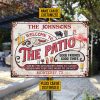 Personalized Patio Grilling Flamingo Listen To The Good Music Custom Classic Metal Signs