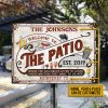 Personalized Patio Grilling Red Listen To The Good Music Year Custom Classic Metal Signs