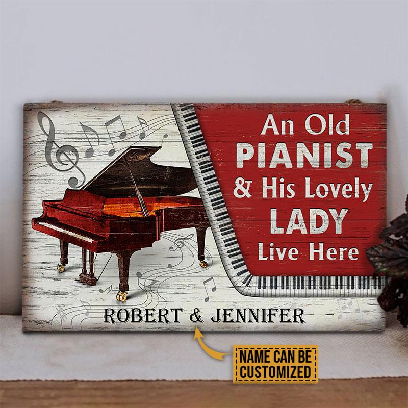 Personalized-Piano-Couple-Live-Here-Customized-Wood-Rectangle-Sign-1 Personalized Piano Couple Live Here Customized Wood Rectangle Sign 1