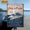 Personalized Pontoon Give It Customized Classic Metal Signs