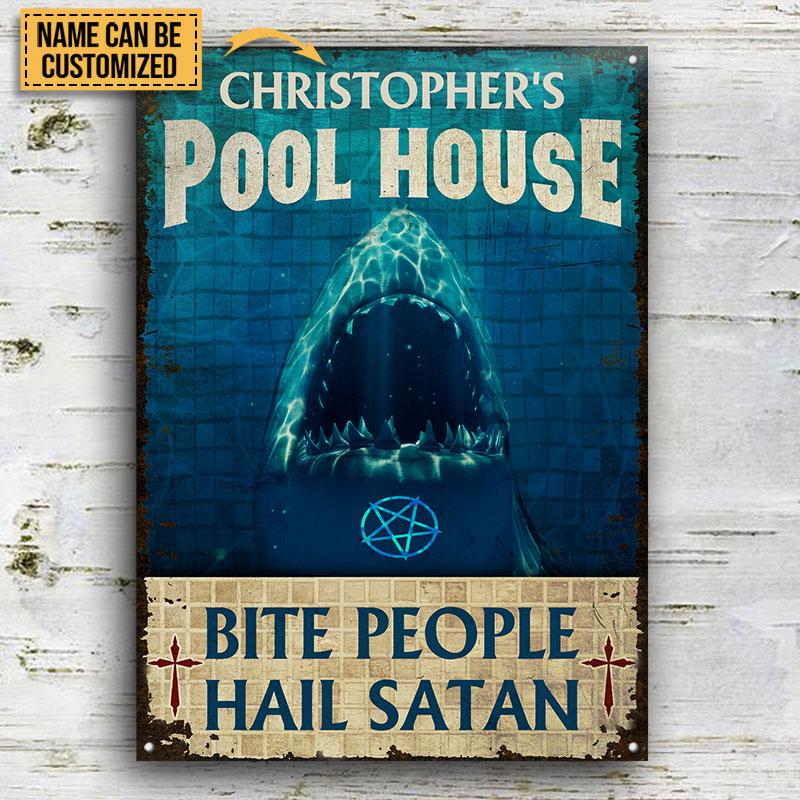 Personalized-Shark-Bite-People-Customized-Classic-Metal-Signs-2 Personalized Shark Bite People Customized Classic Metal Signs 2