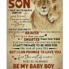 Personalized Son Canvas