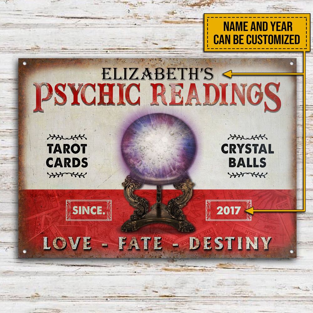 Personalized-Tarot-Psychic-Readings-Balls-Customized-Classic-Metal-Signs-2 Personalized Tarot Psychic Readings Balls Customized Classic Metal Signs 2