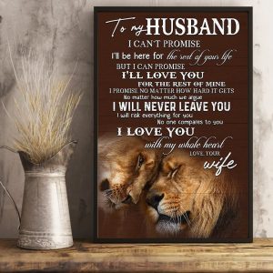 Personalized To My Husband Thank You For Loving Me Unconditionally