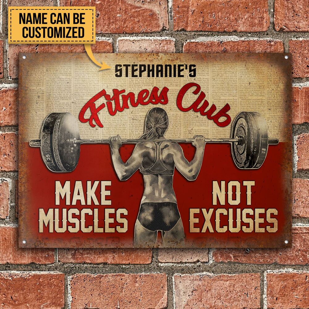 Personalized-Weightlifting-Woman-Fitness-Club-Customized-Classic-Metal-Signs-1 Personalized Weightlifting Woman Fitness Club Customized Classic Metal Signs 1