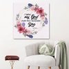 Philippians 1:3 I Thank My God Every Time I Remember You Canvas Wall Art