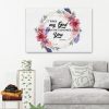 Philippians 1:3 I Thank My God Every Time I Remember You Canvas Wall Art