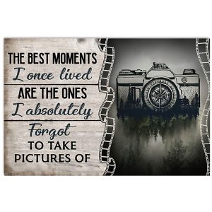 Photographer The Best Moments Canvas Prints Wall Art Decor
