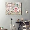 Pig Canvas Happiness Blooms From Within Wall Art Decor