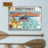 Pontooning We Don't Hide Crazy Custom Classic Metal Signs