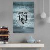 Pray Wait Trust Canvas Wall Art