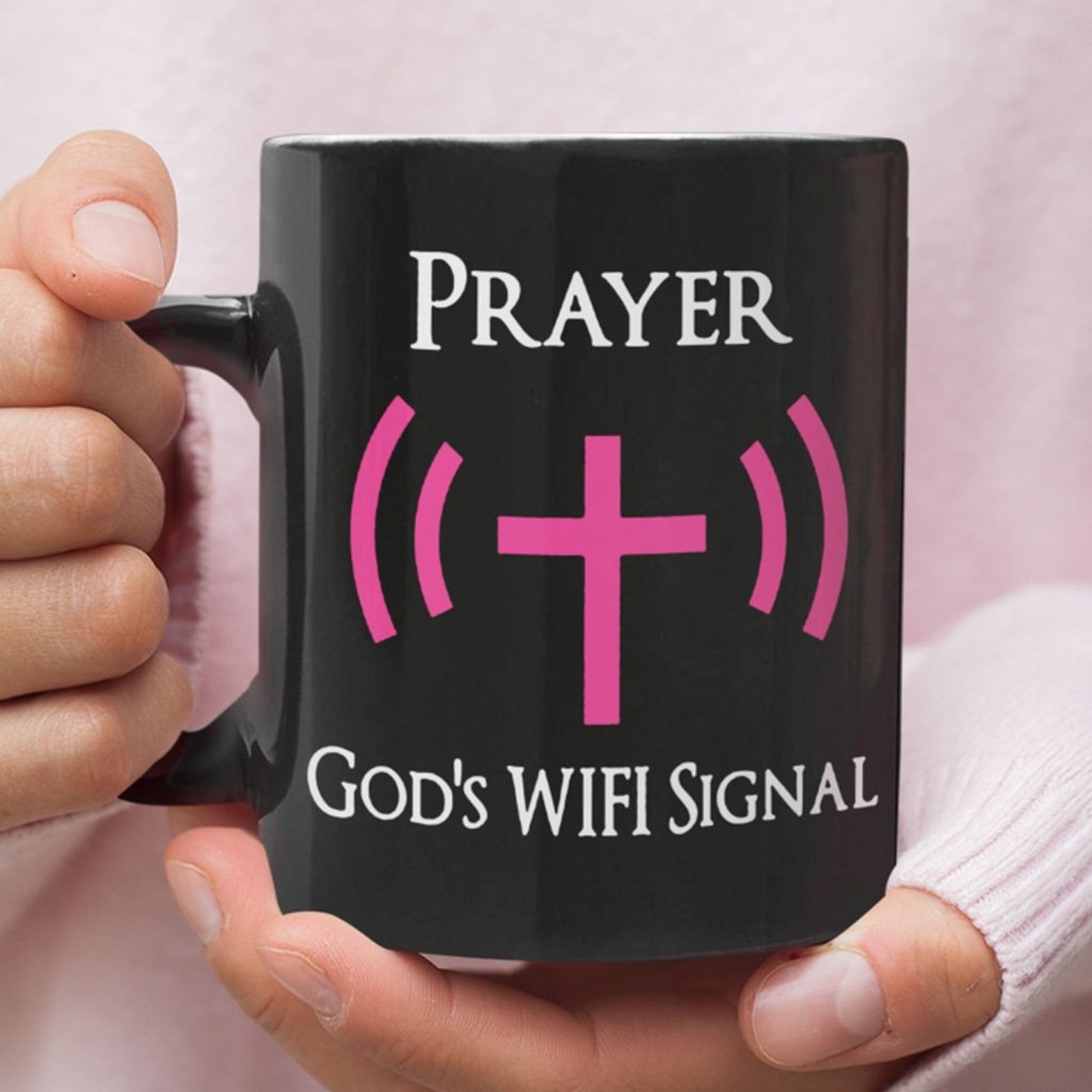 Prayer - God'S Wi-Fi Signal Coffee Mug