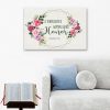 Proverbs 11:16 A Kindhearted Woman Gains Honor Canvas Wall Art