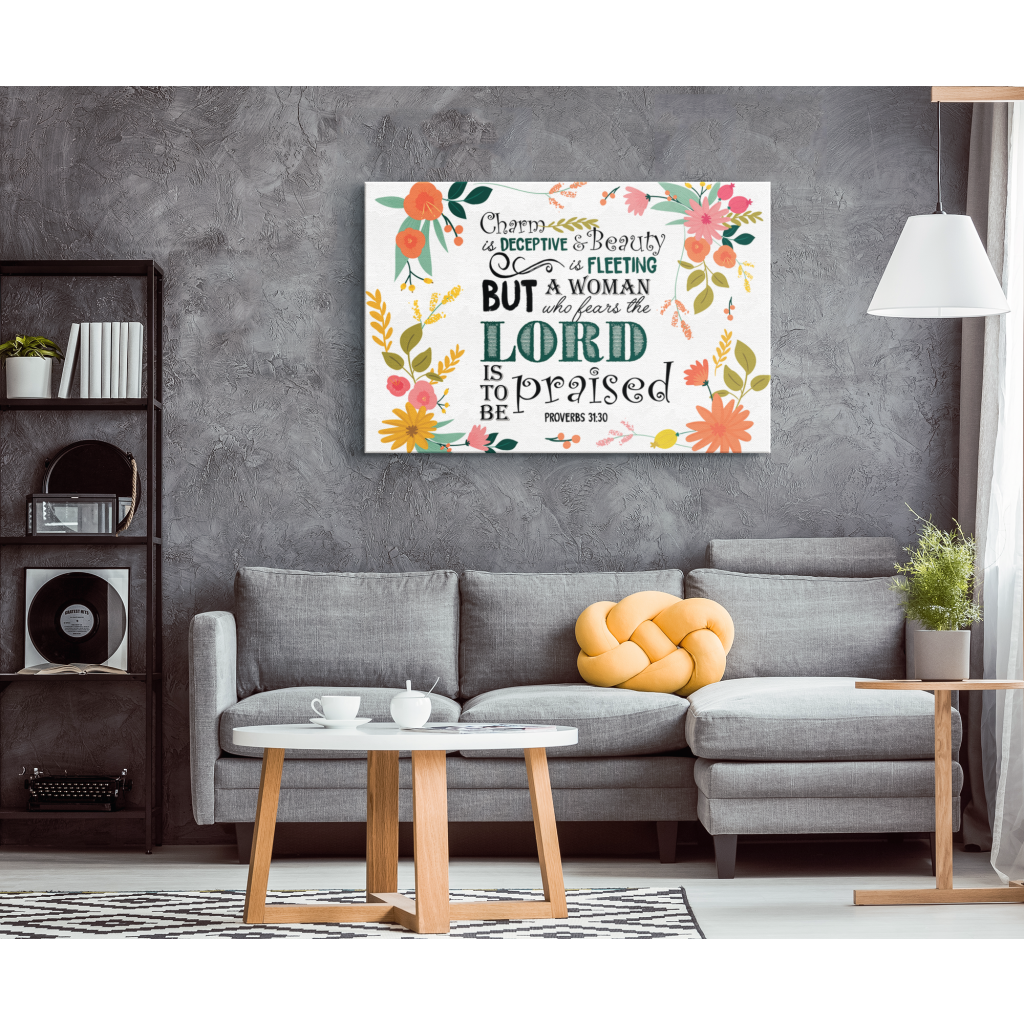 Proverbs-3130-A-Woman-Who-Fears-The-Lord-Is-To-Be-Praised-Canvas-Wall-Art-1 Proverbs 3130 A Woman Who Fears The Lord Is To Be Praised Canvas Wall Art 1 1