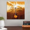 Psalm 100:1 Make A Joyful Noise Unto The Lord Canvas Wall Art