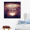 Psalm 134:2 Lift Up Your Hands In The Sanctuary And Praise The Lord Canvas Wall Art