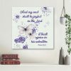 Psalm 35:9 And My Soul Shall Be Joyful In The Lord...Canvas Wall Art