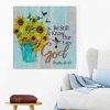 Psalm 46:10 Canvas Wall Art