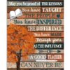 Retired Teacher Canvas - Happy Retirement May You Be Proud Of The Lessons Canvas Prints Wall Art Decor