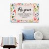 Romans 6:14 His Grace Is More Powerful Than Our Sin Canvas Wall Art