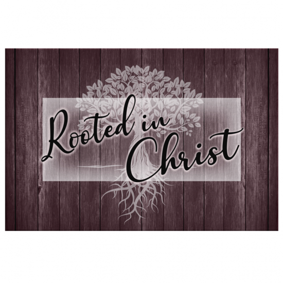 Rooted In Christ Canvas Wall Art 2 2