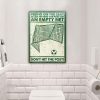 Soccer Don't Hit The Post Customized Classic Metal Signs
