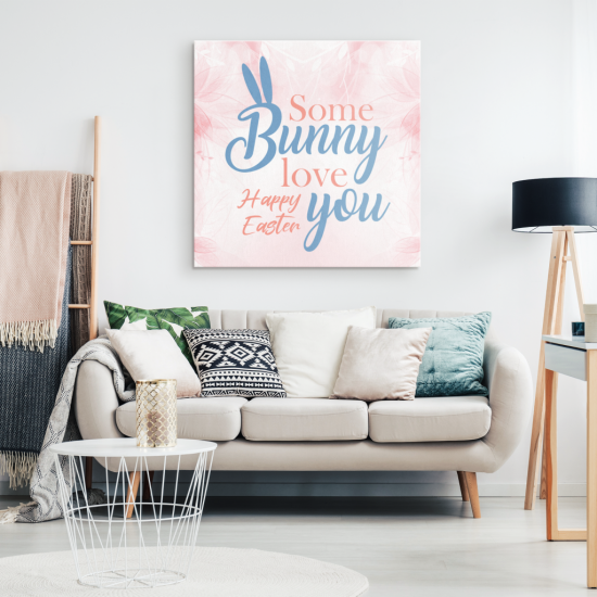 Some Bunny Love You Canvas Wall Art 1