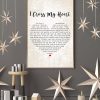 Song Lyrics On Canvas