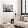 Sunflowers Cotton Flowers Hummingbird There'S No Place Like Home Farm Farmhouse Canvas Prints Wall Art Decor