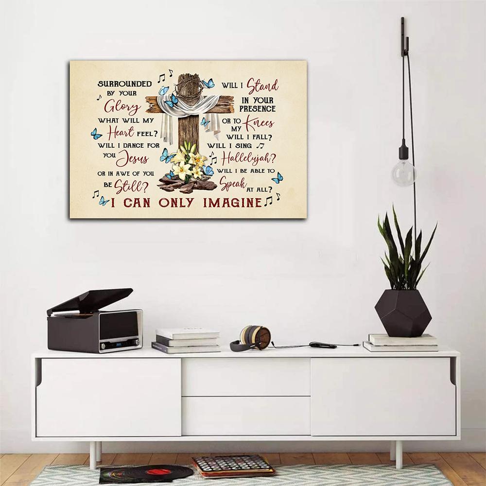 Glory Jesus Christ Canvas