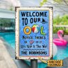 Swimming Pool No P Custom Classic Metal Signs