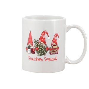 Teacher Squad Christmas White Mug