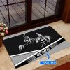 Team Roping Personalized Custom Name Doormat Welcome Mat