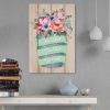 Thankful Grateful Blessed Canvas Wall Art
