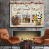 Thankful Grateful Blessed Farm Horse Canvas Prints Wall Art Decor