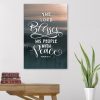The Lord Blesses His People With Peace Psalm 29:11 Canvas Wall Art