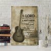 The Lord Your God Is With You Zephaniah 3:17 Bible Verse Wall Art Canvas