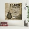 The Lord Your God Is With You Zephaniah 3:17 Scripture Canvas Wall Art