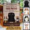 The Patio Cats House Custom Classic Metal Signs