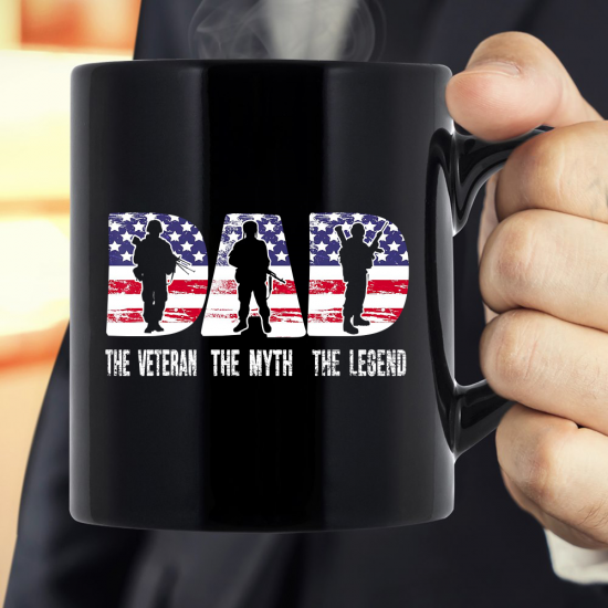 The Veteran The Myth The Legend Mug