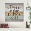 This Is Our Happy Place Christian Wall Art Canvas