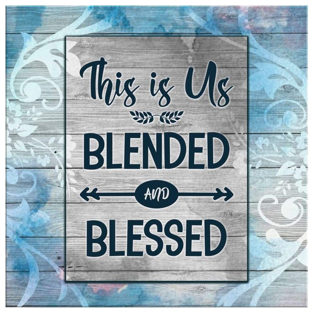 This-Is-Us-Blended-And-Blessed-Wall-Art-Canvas-Christian-Wall-Decor-2 This Is Us Blended And Blessed Wall Art Canvas Christian Wall Decor 2