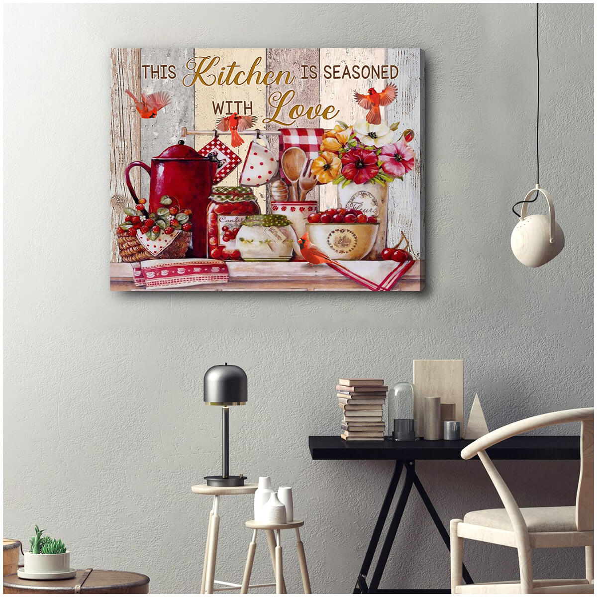 This-Kitchen-2-Cardinal-Canvas-Prints-Wall-Art-Decor-2 This Kitchen 2 Cardinal Canvas Prints Wall Art Decor 2