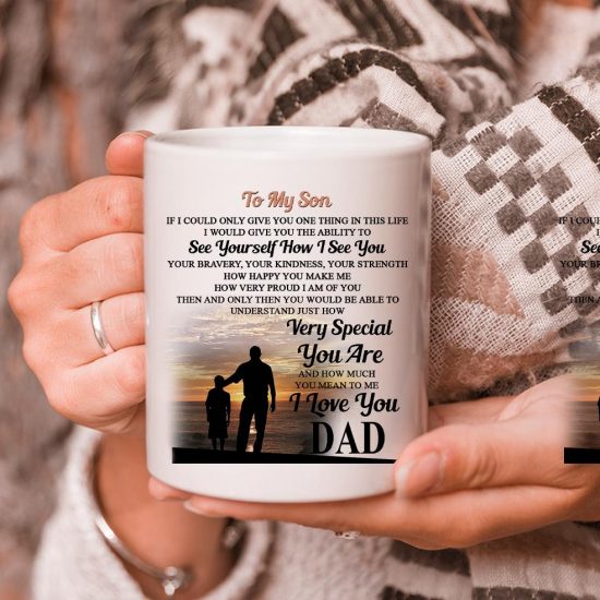 To My Son Mug