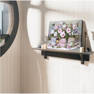 Today I Choose Joy 2 Hummingbird Canvas Prints Wall Art Decor 3
