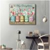 Top 10 Beautiful Hummingbird Canvas To My Daughter Wall Art Decor